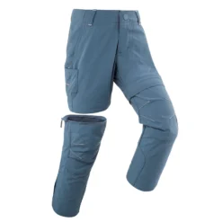 Quechua Modular Hiking Trousers - MH500 KID Grey/blue - Children 2 -Hiking Gear Shop k00de5747db2831da06c1c494c30dba2a