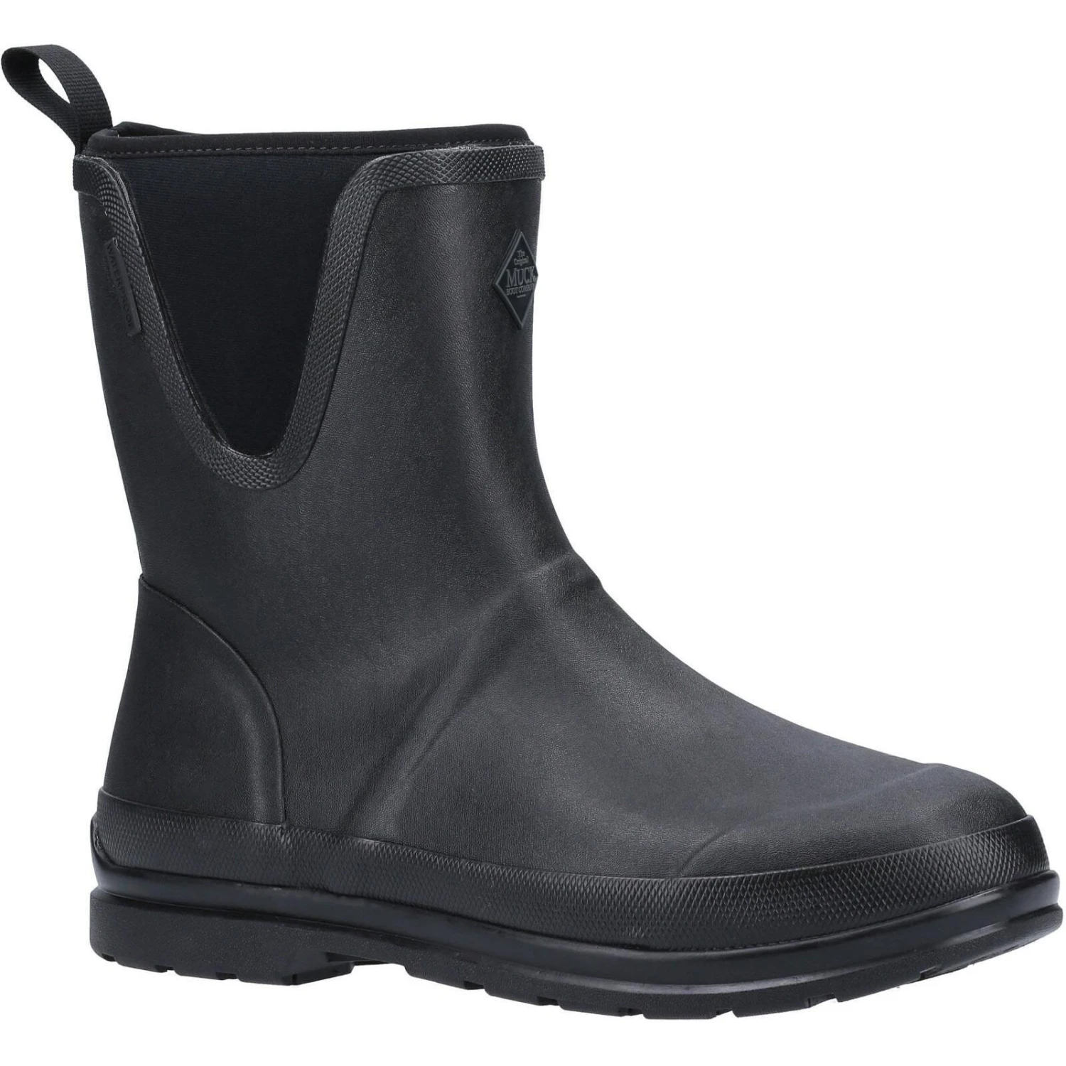 Muck Boots Unisex Adults Originals Pull On Mid Boot (Black) 1 Muck Boots Unisex Adults Originals Pull On Mid Boot (Black)