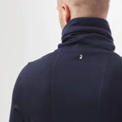 WEDZE Men's Ski Base Layer - BL 900 Wool High Neck -Hiking Gear Shop k046f47085393054138a47318a65dafca