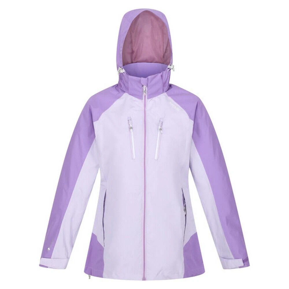 Regatta Womens/Ladies Calderdale IV Waterproof Jacket (Pastel Lilac/Light Amethys) 1 Regatta Womens/Ladies Calderdale IV Waterproof Jacket (Pastel Lilac/Light Amethys)