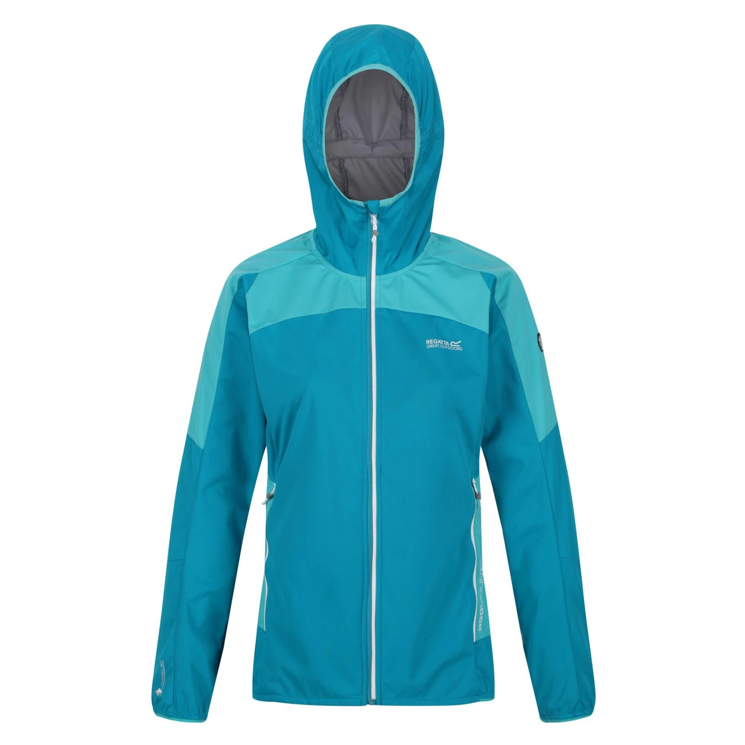 Regatta Womens/Ladies Tarvos IV Softshell Jacket (Neon Peach/Fusion Coral) 10 Regatta Womens/Ladies Tarvos IV Softshell Jacket (Neon Peach/Fusion Coral) - Image 10