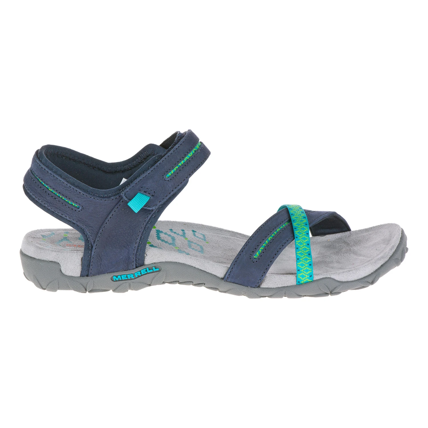 Women's Walking Sandals - Merrell Terran Cross - Navy 5 Women's Walking Sandals - Merrell Terran Cross - Navy - Image 5