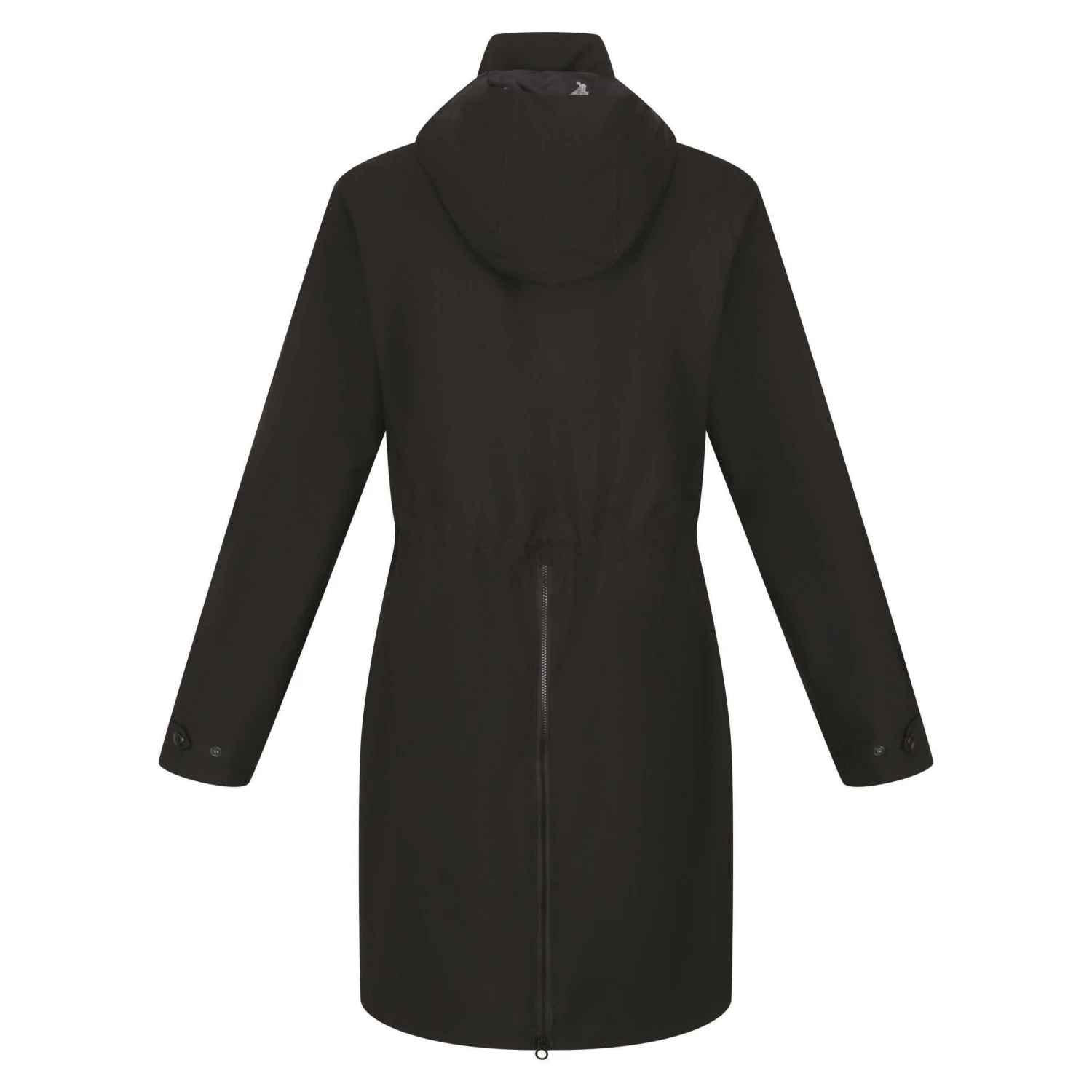 Regatta Womens/Ladies Adasha Waterproof Jacket (Black) 2 Regatta Womens/Ladies Adasha Waterproof Jacket (Black) - Image 2