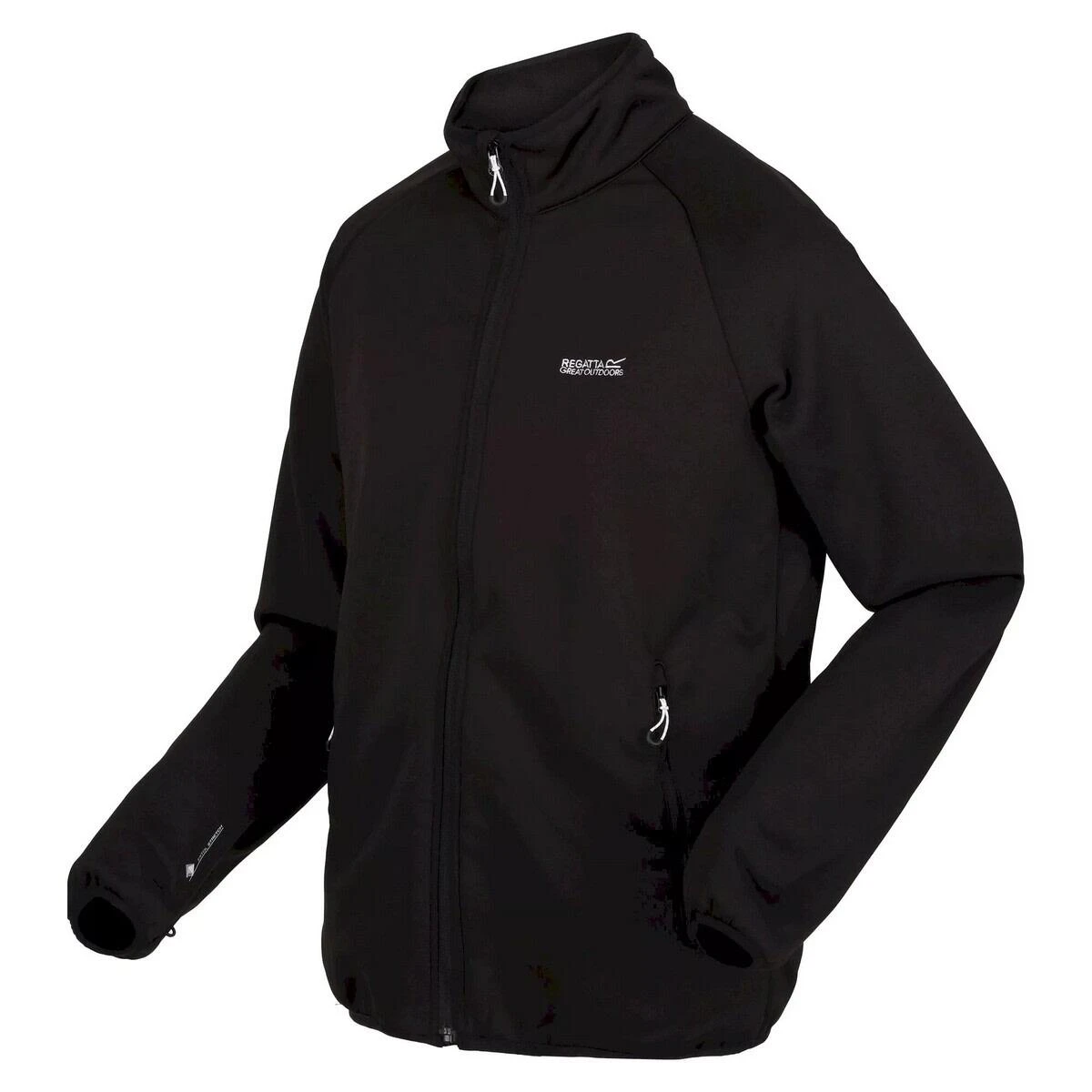 Regatta Mens Sacramento VIII Waterproof Jacket (Black/Dark Grey) 4 Regatta Mens Sacramento VIII Waterproof Jacket (Black/Dark Grey) - Image 4