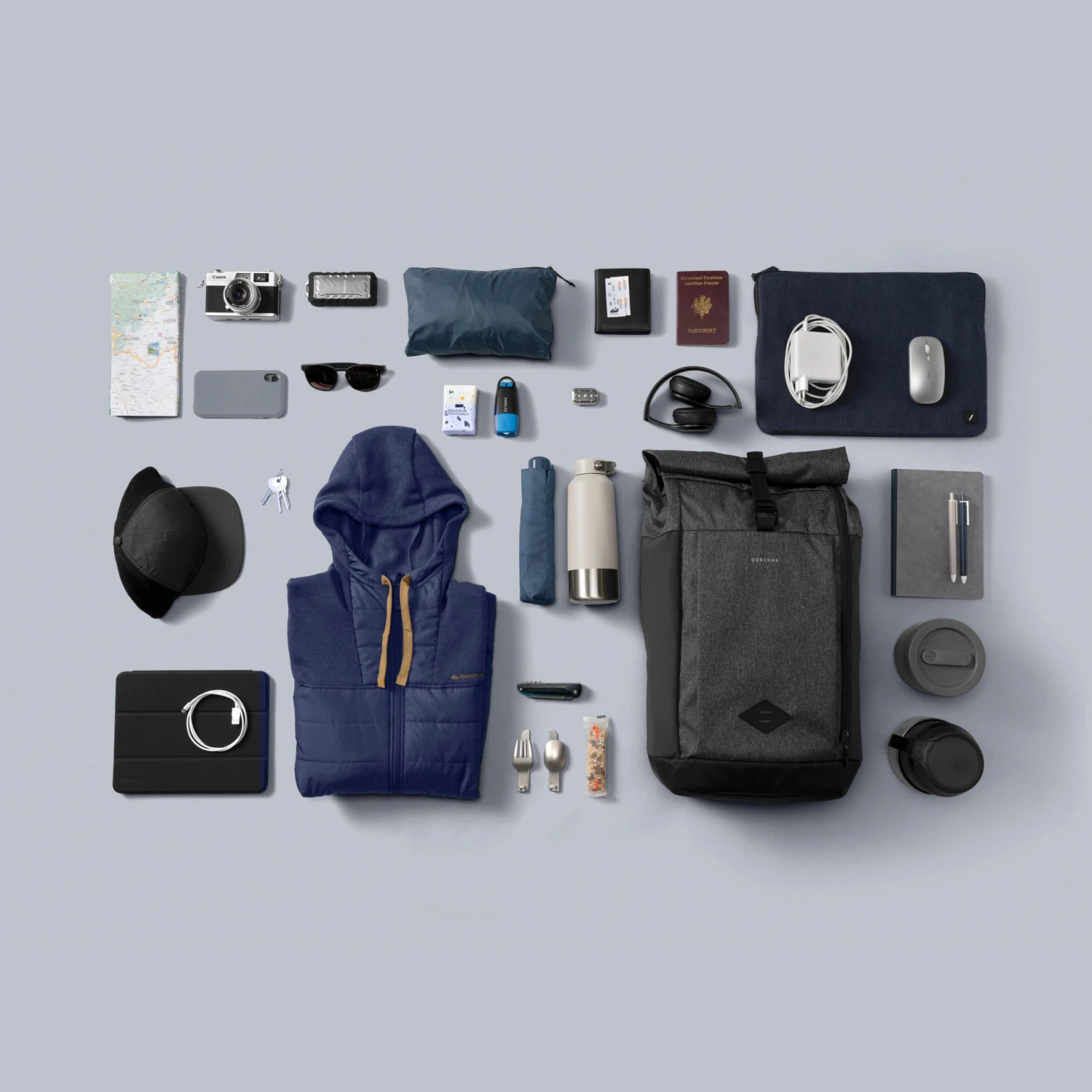 Quechua Refurbished Hiking Backpack 32L 3 Quechua Refurbished Hiking Backpack 32L - Image 3