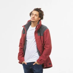 Men's 3-in-1 Waterproof Travel Trekking Jacket Travel 100 0°C -Hiking Gear Shop k29a9d66150f9c6cf6b6e1ef4d1026385