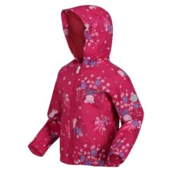 Regatta Childrens/Kids Peppa Pig Flowers Waterproof Jacket (Pink Fusion) 8 Regatta Childrens/Kids Peppa Pig Flowers Waterproof Jacket (Pink Fusion) -Hiking Gear Shop k2abe5892450ca76e396336a0a6c69980