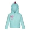 Regatta Baby Girls Peppa Pig Marl Hoodie (Aruba Blue)