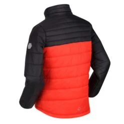 Regatta Childrens/Kids Freezeway III Insulated Padded Jacket (Cajun Orange/Black) -Hiking Gear Shop k2e899e43bfb5c6e4782b12c5bf8f5d86