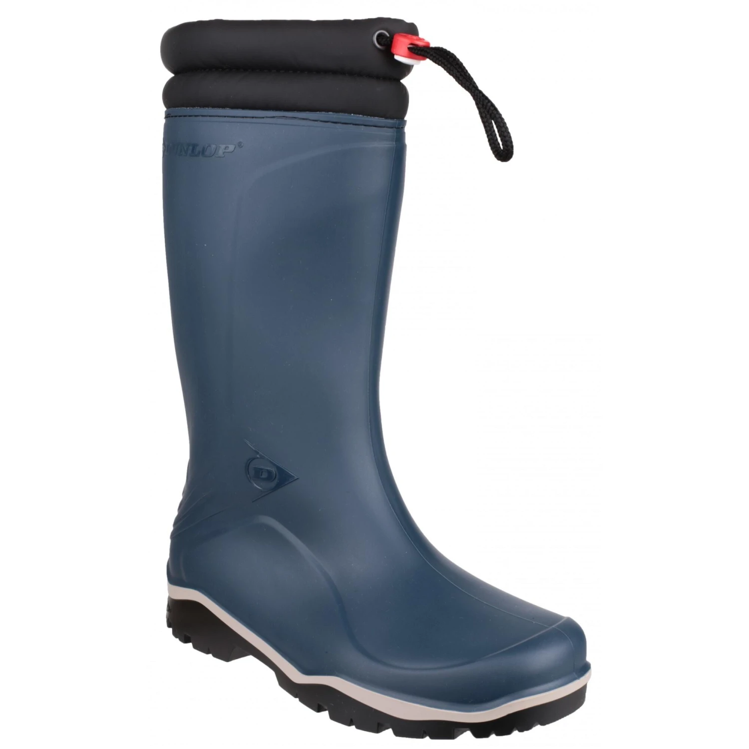 Dunlop Blizzard Unisex Mens Womens Wellington Boots (Blue/Black) 1 Dunlop Blizzard Unisex Mens Womens Wellington Boots (Blue/Black)