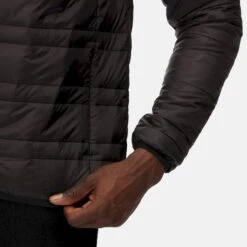 Regatta Mens Firedown Padded Jacket (Black) -Hiking Gear Shop k3418eeb37c94cb720b4f7a1e7f34b3b9