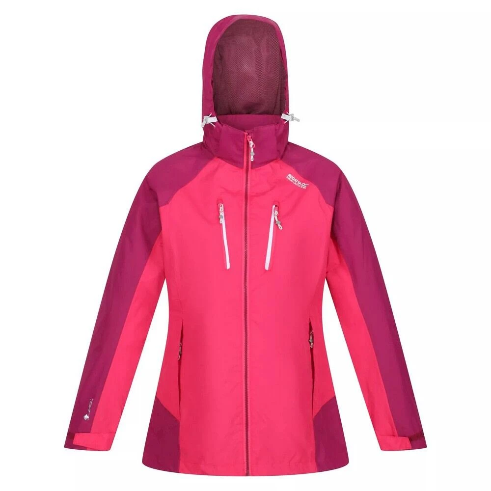 Regatta Womens/Ladies Calderdale IV Waterproof Jacket (Pastel Lilac/Light Amethys) 20 Regatta Womens/Ladies Calderdale IV Waterproof Jacket (Pastel Lilac/Light Amethys) - Image 20