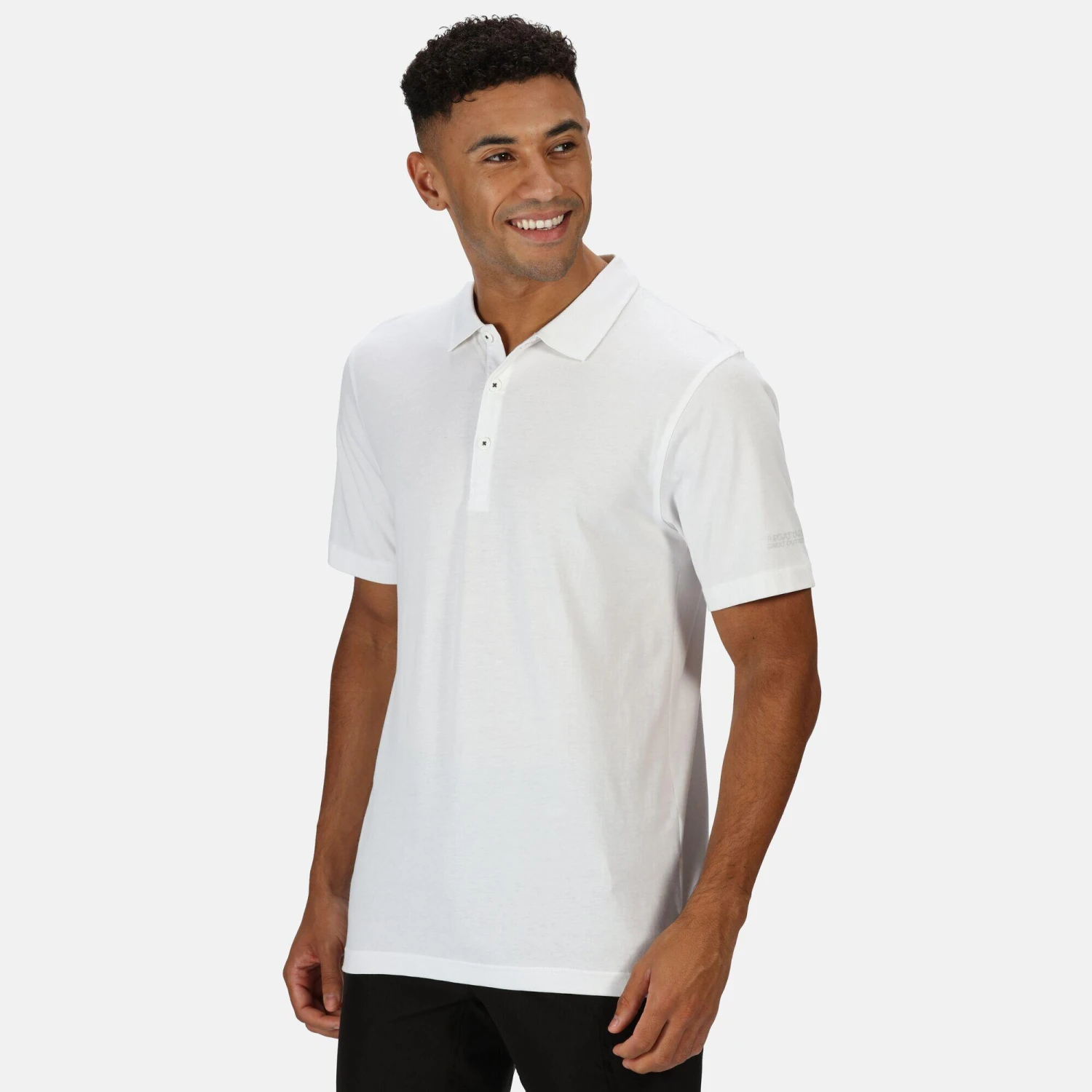 Regatta Sinton Men's Fitness Short Sleeve Polo Shirt 5 Regatta Sinton Men's Fitness Short Sleeve Polo Shirt - Image 5