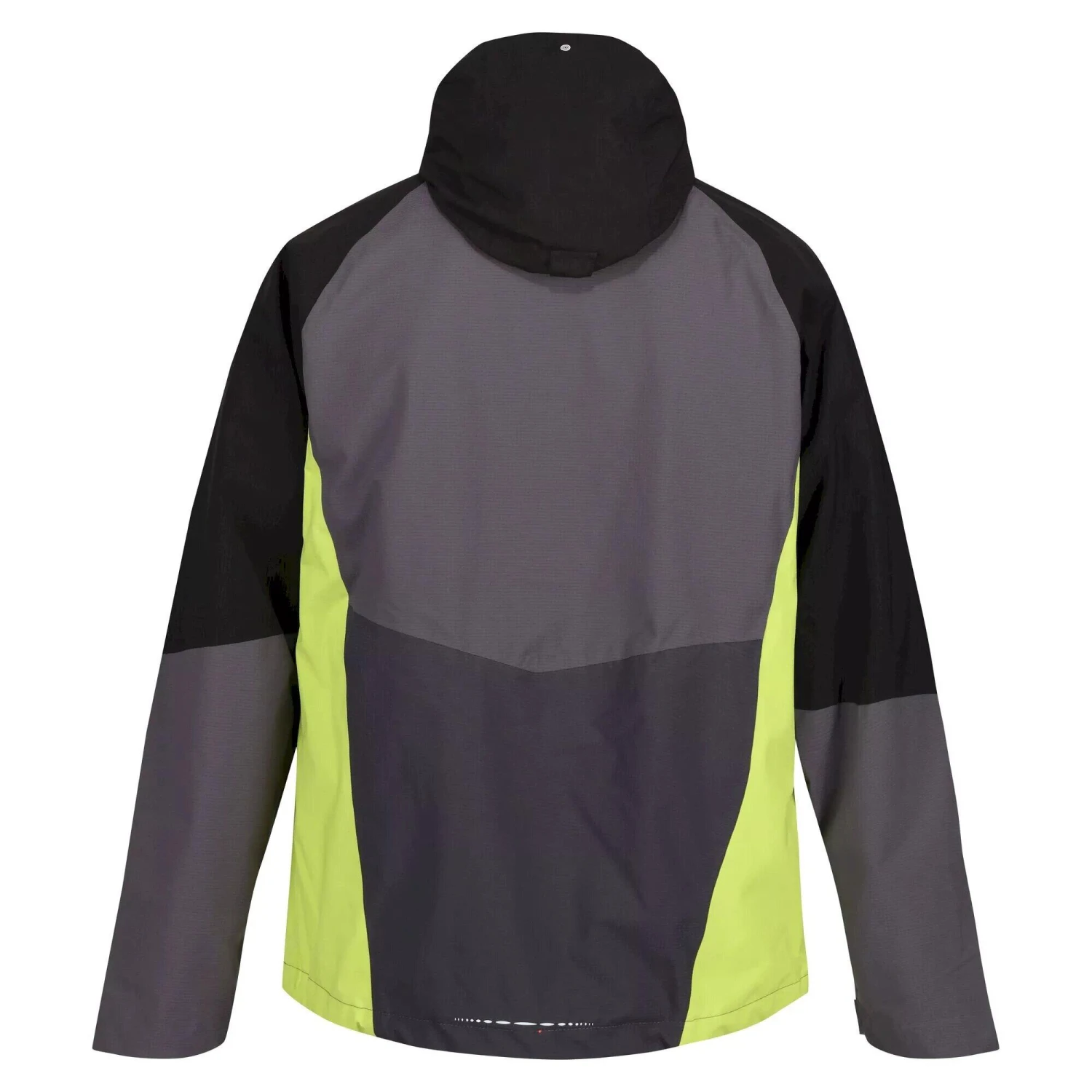 Regatta Mens Sacramento VIII Waterproof Jacket (Black/Dark Grey) 2 Regatta Mens Sacramento VIII Waterproof Jacket (Black/Dark Grey) - Image 2