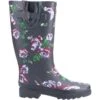 Cotswold Blossom Patterned Wellingtons Purple