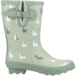 Cotswold Womens/Ladies Farmyard Alpaca Mid Calf Wellington Boots (Green) 7 Cotswold Womens/Ladies Farmyard Alpaca Mid Calf Wellington Boots (Green) -Hiking Gear Shop k39dbd09d5bde91758f5125e0e8e12e77