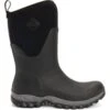 Muck Boots Arctic Sport Mid Textile/Weather Wellingtons BLACK