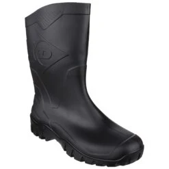 Dunlop Dee Calf K580011 Mens Wellington Boots (Black)