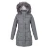 Regatta Womens/Ladies Della Wool Effect Insulated Parka (Cyberspace Marl)