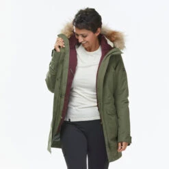 Women's 3-in-1 Waterproof Travel Trekking Jacket - Travel 900 Warm -15° -Hiking Gear Shop k3f7ea21bf160cdb60cc863720aab4031