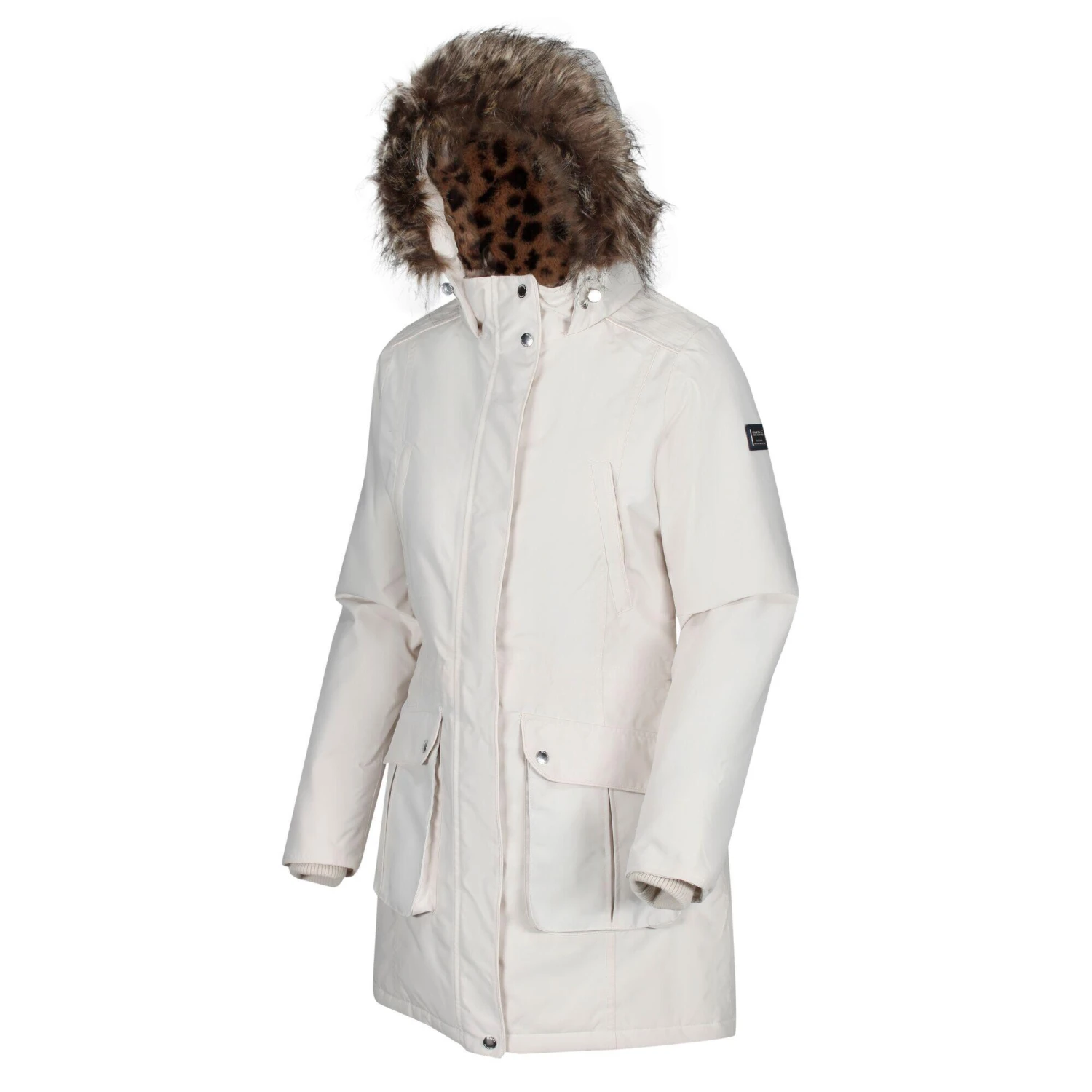 Regatta Womens/Ladies Sefarina Kimberley Walsh Parka (Light Vanilla) 4 Regatta Womens/Ladies Sefarina Kimberley Walsh Parka (Light Vanilla) - Image 4