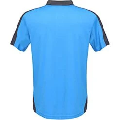 Regatta Contrast Coolweave Pique Polo Shirt (Black/Classic Red) -Hiking Gear Shop k44f574420164350bf04562ed1641c4b9