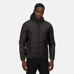 Regatta Mens Firedown Padded Jacket (Black) -Hiking Gear Shop k459b1fc1f405e7cb1fafc7c523d1e789