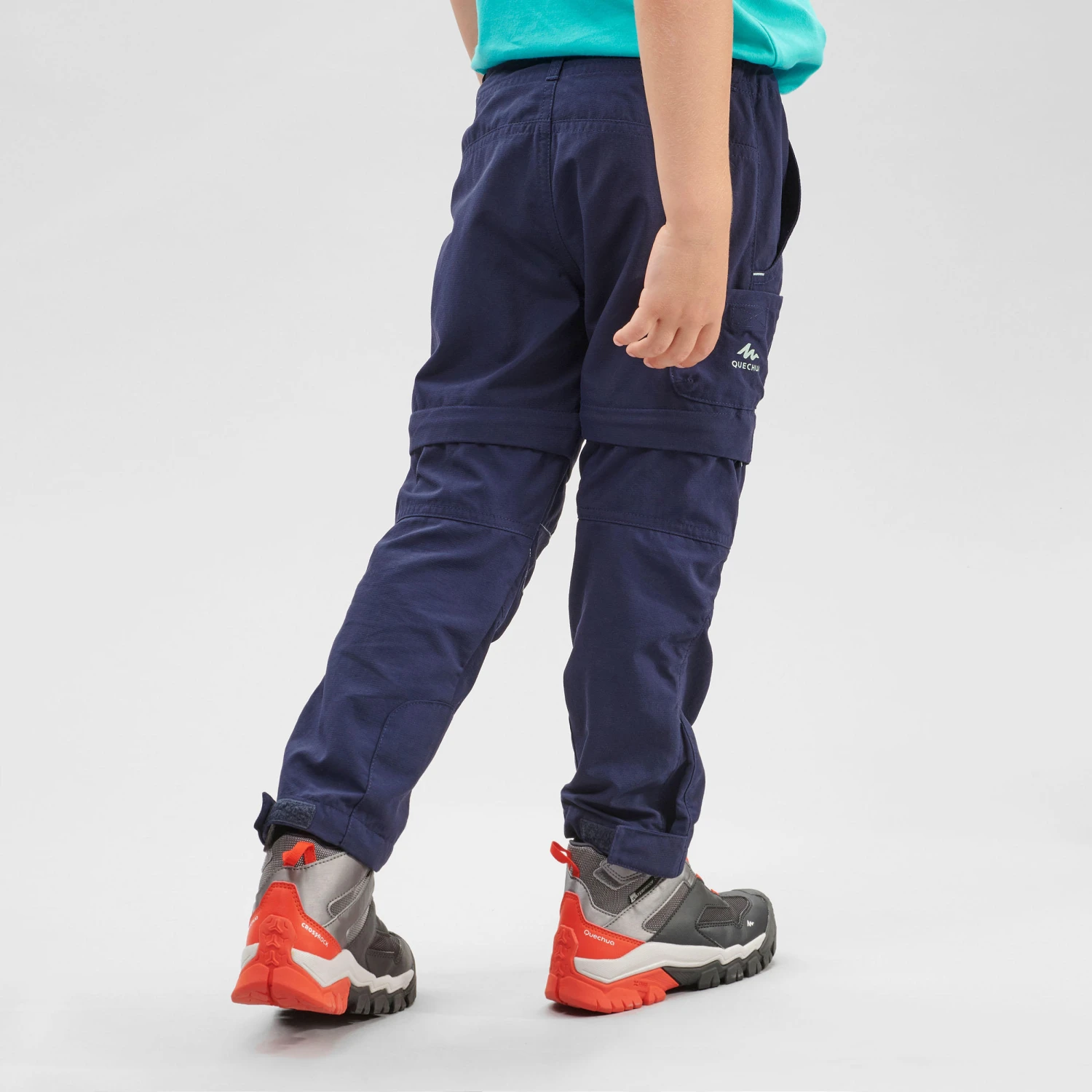 Quechua Kids' Hiking Zip-Off Trousers MH500 2 15 Quechua Kids' Hiking Zip-Off Trousers MH500 2 - Image 15