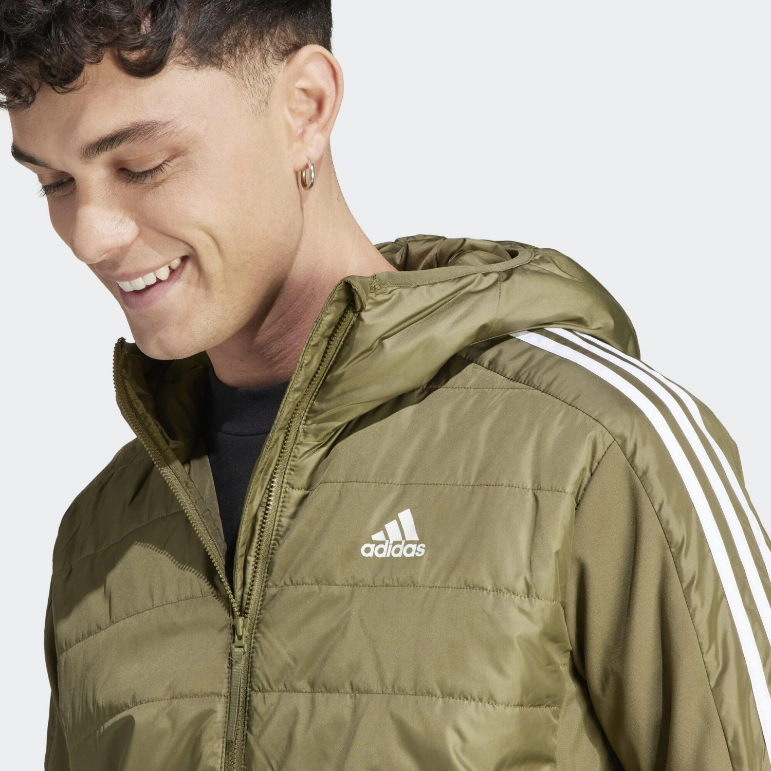 ADIDAS Essentials Insulated Hooded Hybrid Jacket 9 ADIDAS Essentials Insulated Hooded Hybrid Jacket - Image 9