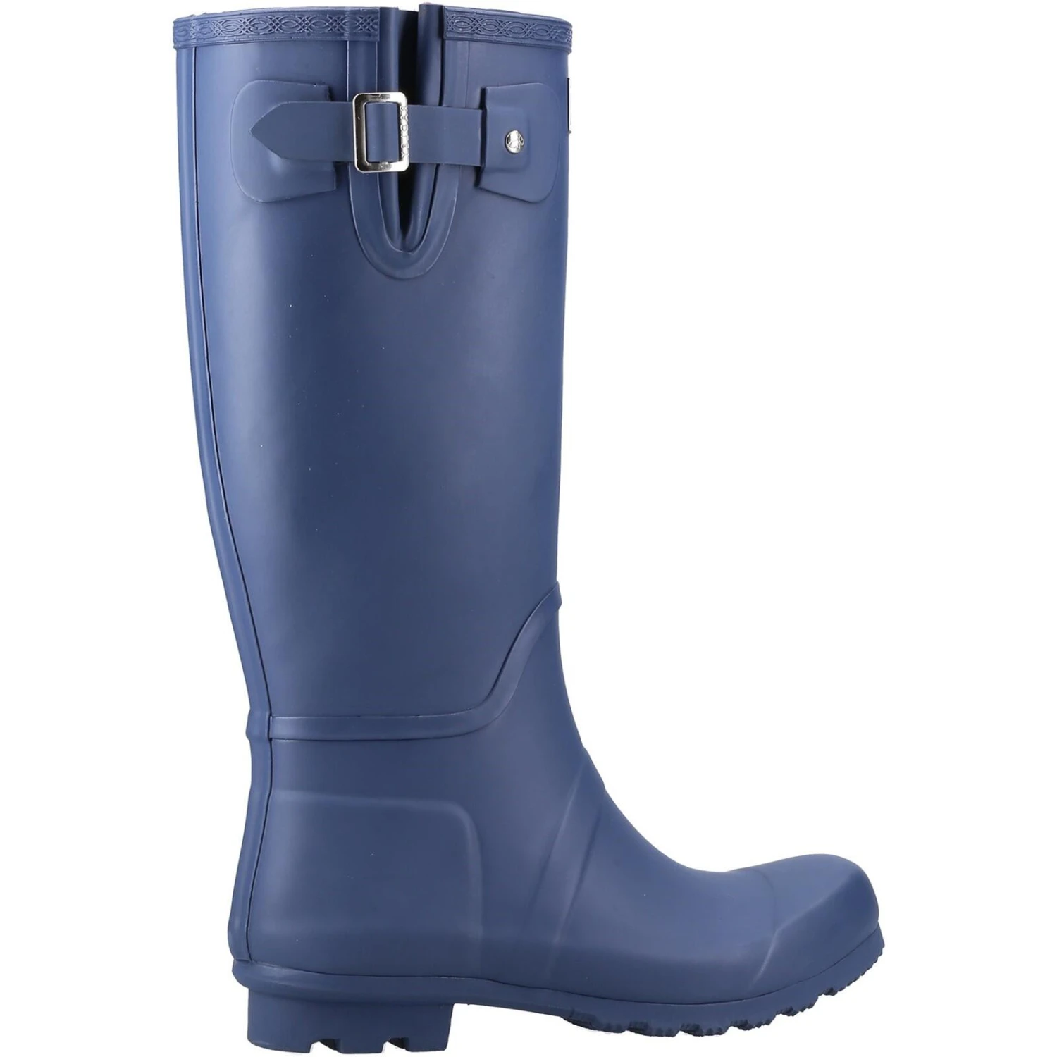 Radley Alba Plain Rubber Wellingtons BLUE 2 Radley Alba Plain Rubber Wellingtons BLUE - Image 2