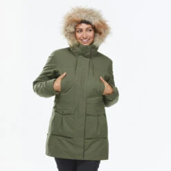 Women's 3-in-1 Waterproof Travel Trekking Jacket - Travel 900 Warm -15° -Hiking Gear Shop k51fb142fcc0c1fe82a4ddf573e6787af