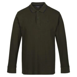 Regatta Mens Leaonzo LongSleeved Polo Shirt (Syrah Red) -Hiking Gear Shop k546c3ef6e2f08218e2269ece8a75dc93