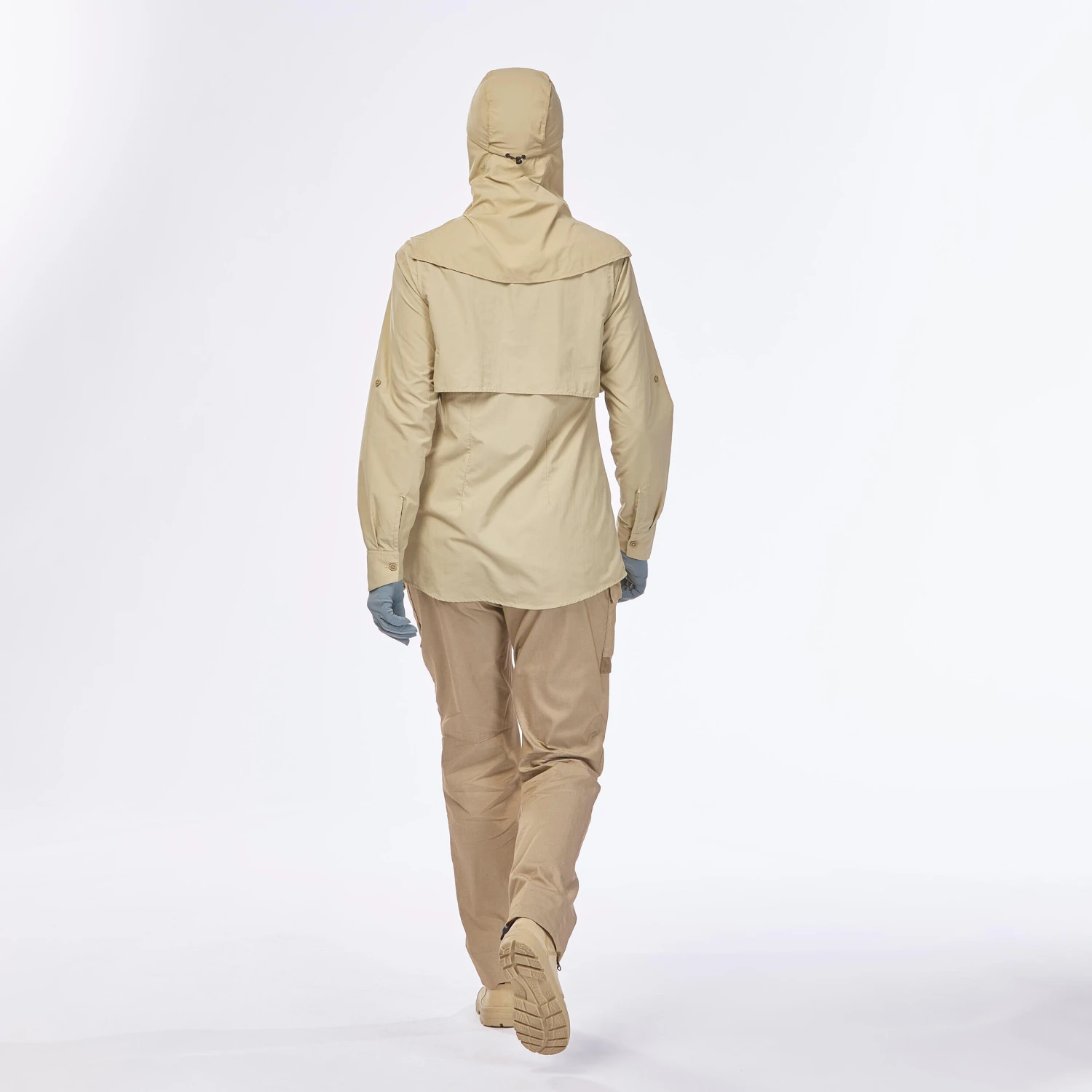 Women's Anti-UV Long-sleeved Desert Trekking Shirt DESERT 900 15 Women's Anti-UV Long-sleeved Desert Trekking Shirt DESERT 900 - Image 15