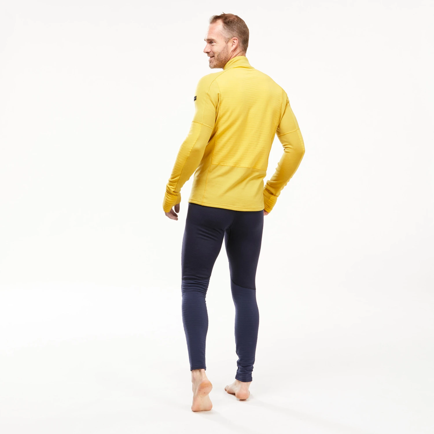 Men's Mountain Trekking Merino Wool Base Layer Tights / Leggings 8 Men's Mountain Trekking Merino Wool Base Layer Tights / Leggings - Image 8