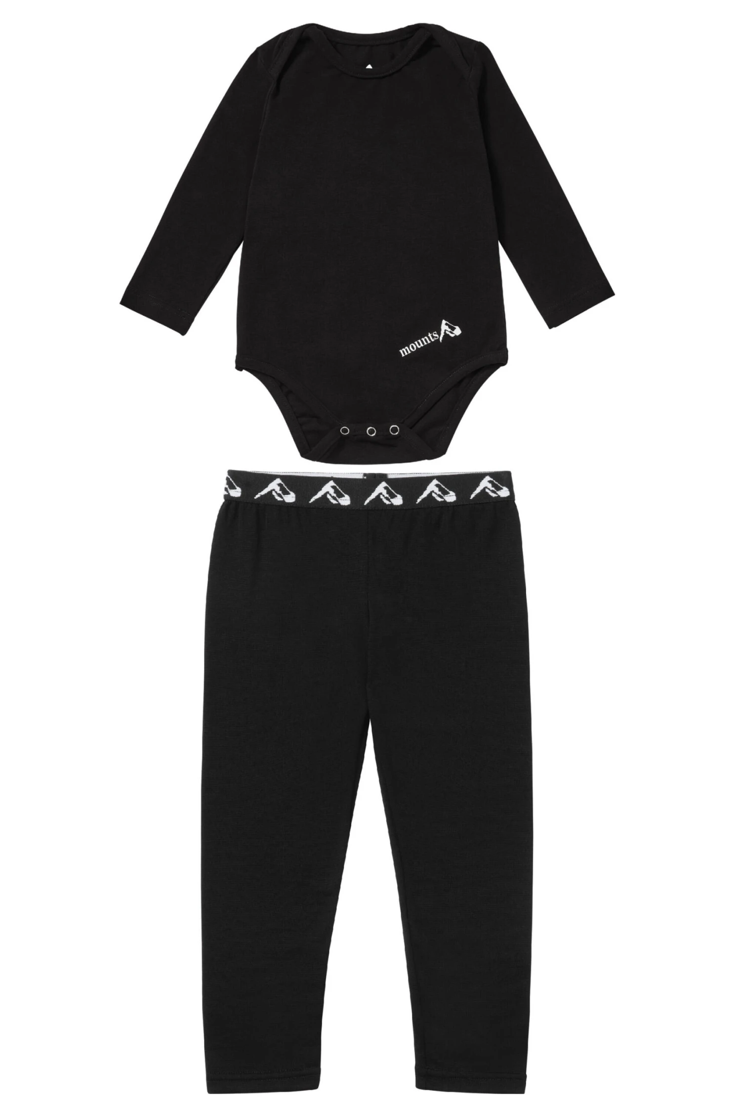 Baby 100% Merino Thermal Onesie - SKI/ HIKE/ CAMP 2 Baby 100% Merino Thermal Onesie - SKI/ HIKE/ CAMP - Image 2