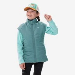 Quechua KIDS’ PADDED HIKING GILET - HYBRID AGED 7-15 21 Quechua KIDS’ PADDED HIKING GILET - HYBRID AGED 7-15 -Hiking Gear Shop k5cee02eb06f7f03e625fb4198245d595