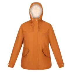 Regatta Womens/Ladies Bria Faux Fur Lined Waterproof Jacket (Black) -Hiking Gear Shop k64a8b8cffc78b52babdf7a4b5ac7efc8