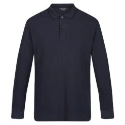 Regatta Mens Leaonzo LongSleeved Polo Shirt (Syrah Red) -Hiking Gear Shop k6532df7e403b7c9fc11d0d71140e816a