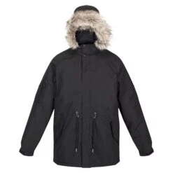 Regatta Mens Salinger III Parka (Black)