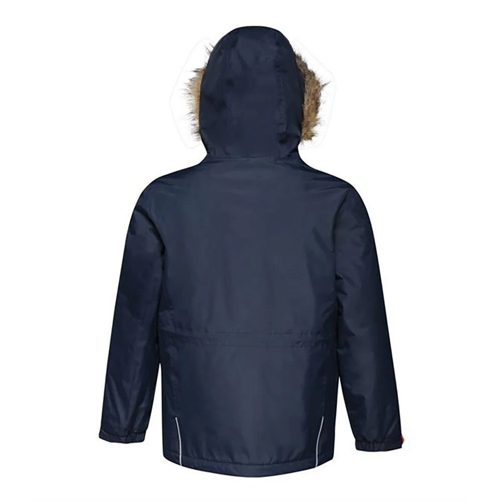 Regatta Childrens Cadet Parka Jacket (Black) 7 Regatta Childrens Cadet Parka Jacket (Black) - Image 7