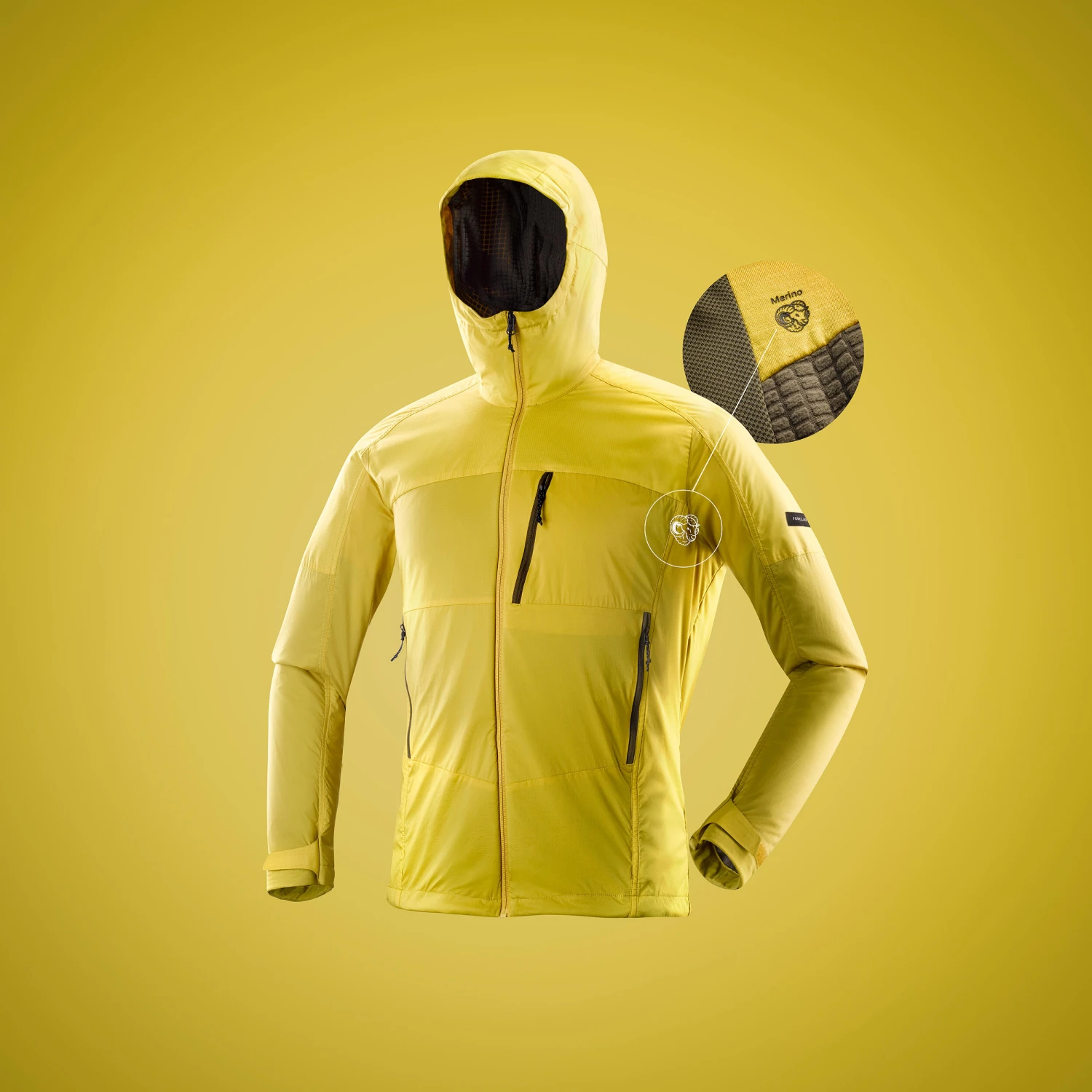 Windbreaker Jacket - Softshell - Warm Merino Wool - MT900 20 Windbreaker Jacket - Softshell - Warm Merino Wool - MT900 - Image 20