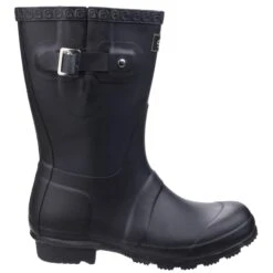 Cotswold Windsor Plain Rubber Wellingtons BLACK
