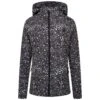 Dare 2b Womens/Ladies Far Out Dotted Soft Shell Jacket (Black/White)