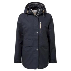 Craghoppers Womens/Ladies Saltaire Waterproof Jacket (Dark Navy)