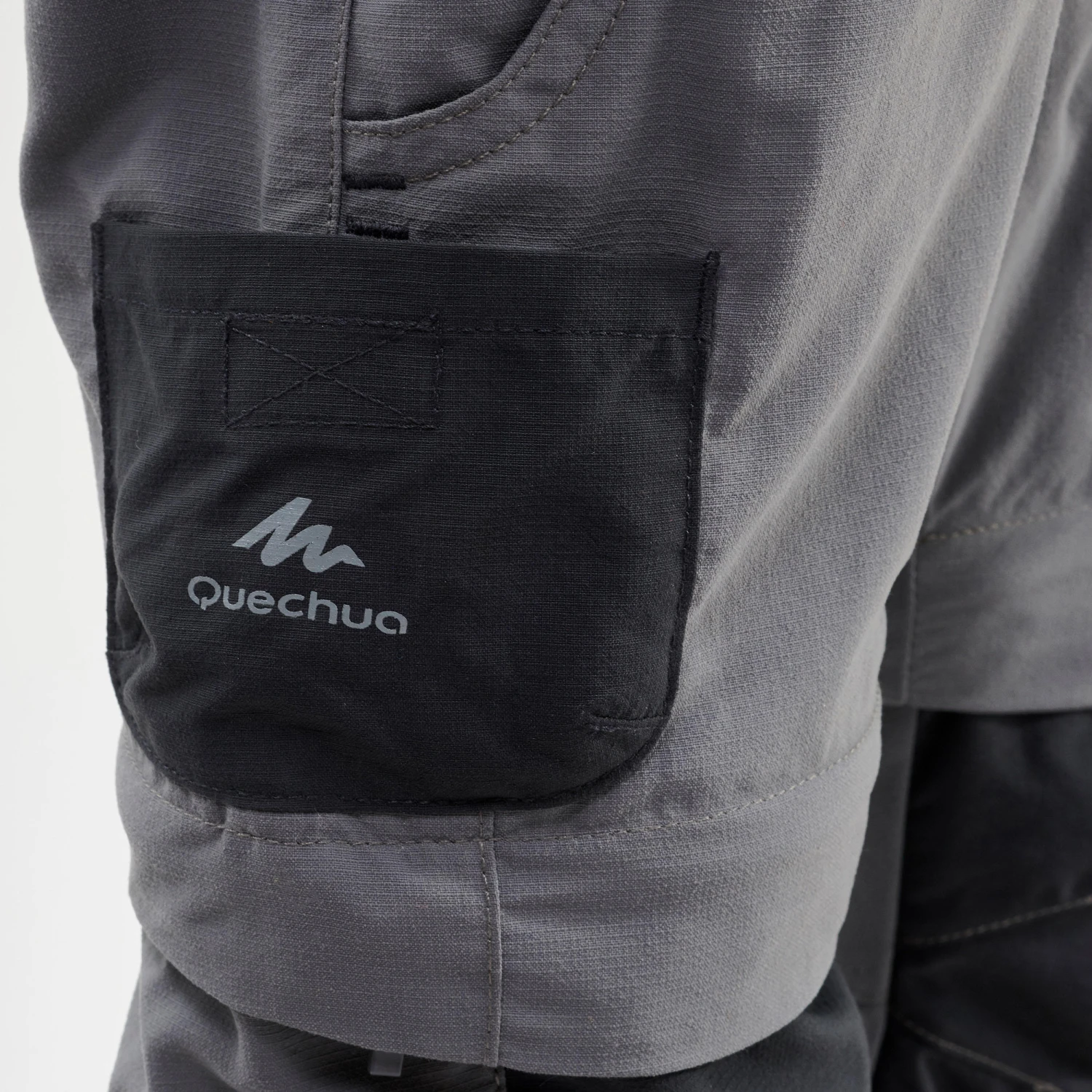 Quechua Kids' Hiking Zip-Off Trousers MH500 2 10 Quechua Kids' Hiking Zip-Off Trousers MH500 2 - Image 10