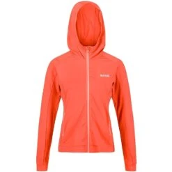Regatta Womens/Ladies Cuba II Soft Shell Jacket (Neon Peach)