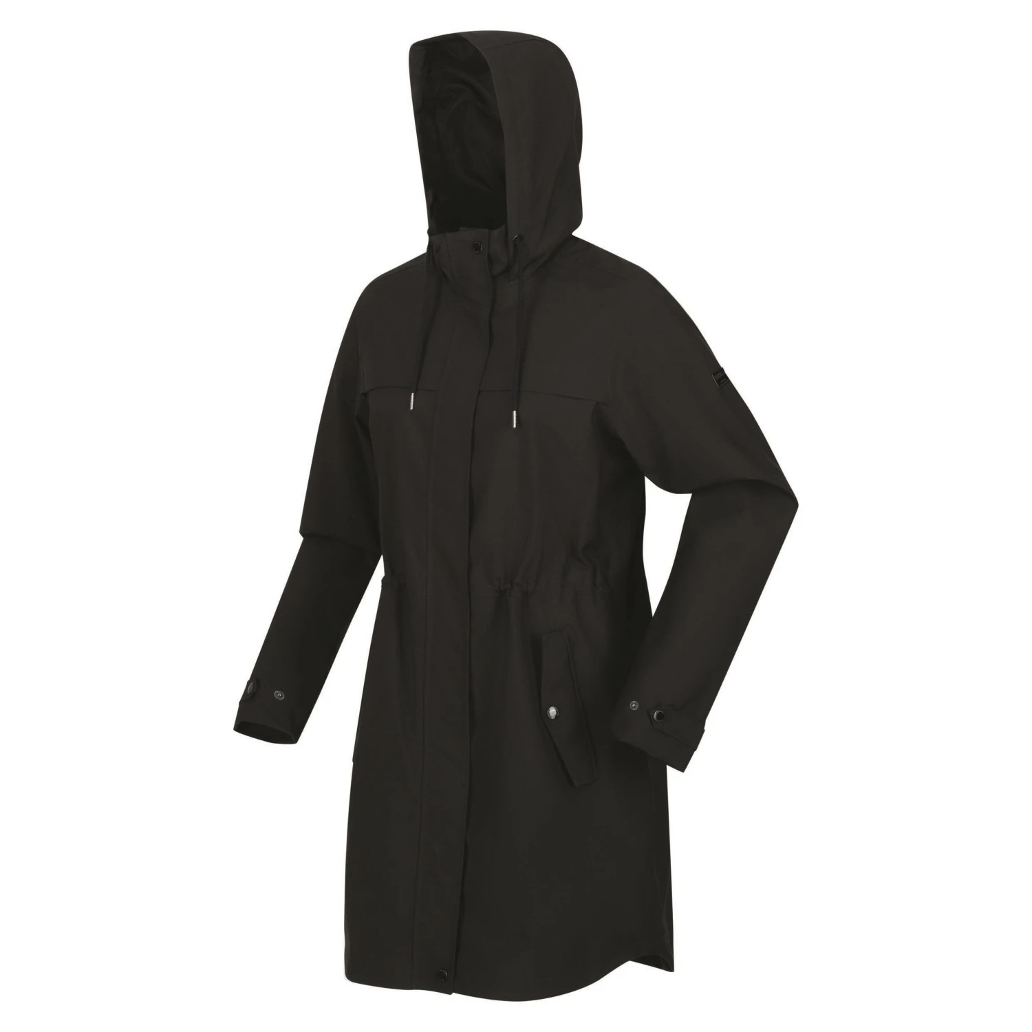 Regatta Womens/Ladies Adasha Waterproof Jacket (Black) 4 Regatta Womens/Ladies Adasha Waterproof Jacket (Black) - Image 4