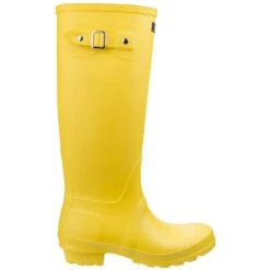 Cotswold Sandringham Plain PVC Wellingtons YELLOW