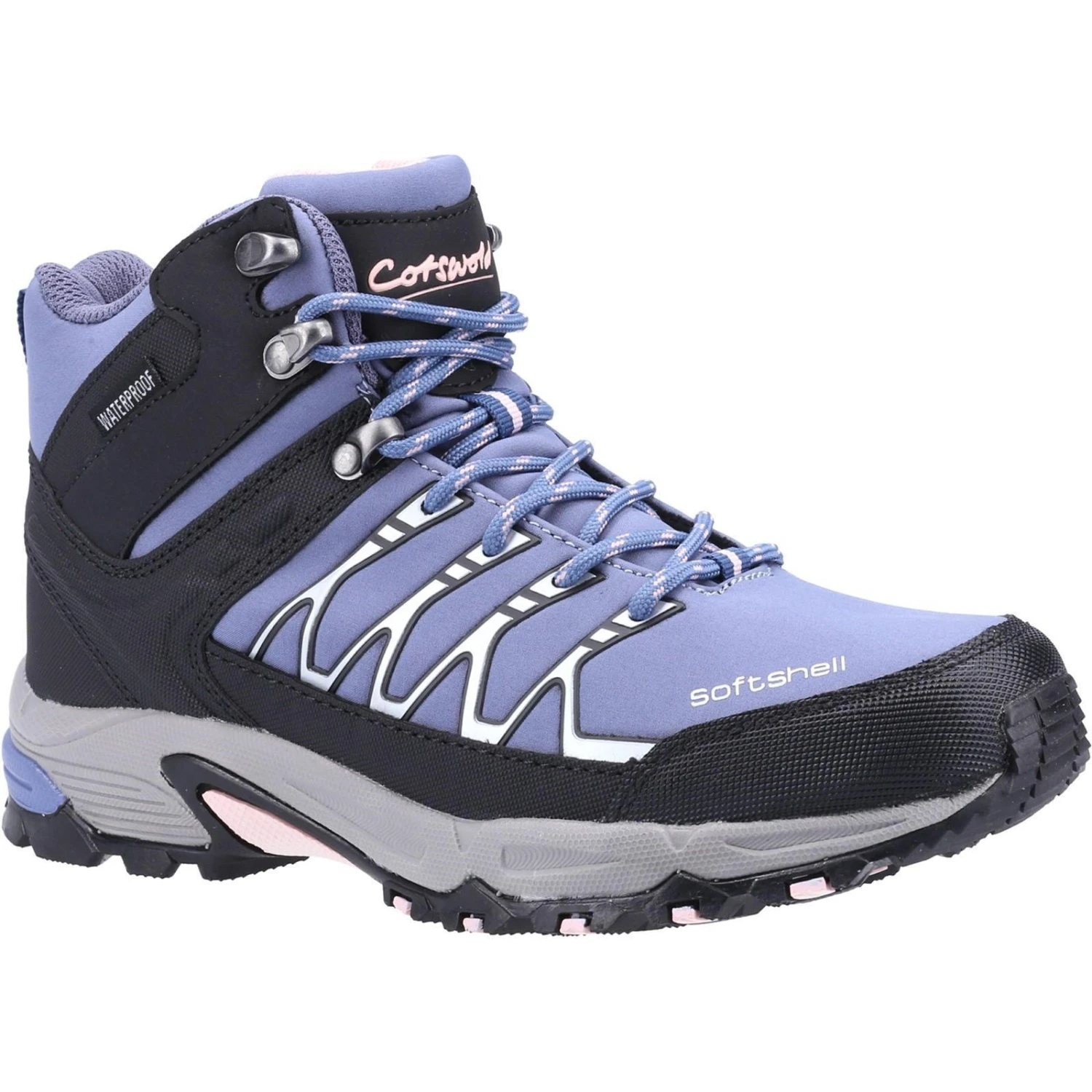 Cotswold Womens/Ladies Abbeydale Hiking Boots (Light Blue) 1 Cotswold Womens/Ladies Abbeydale Hiking Boots (Light Blue)