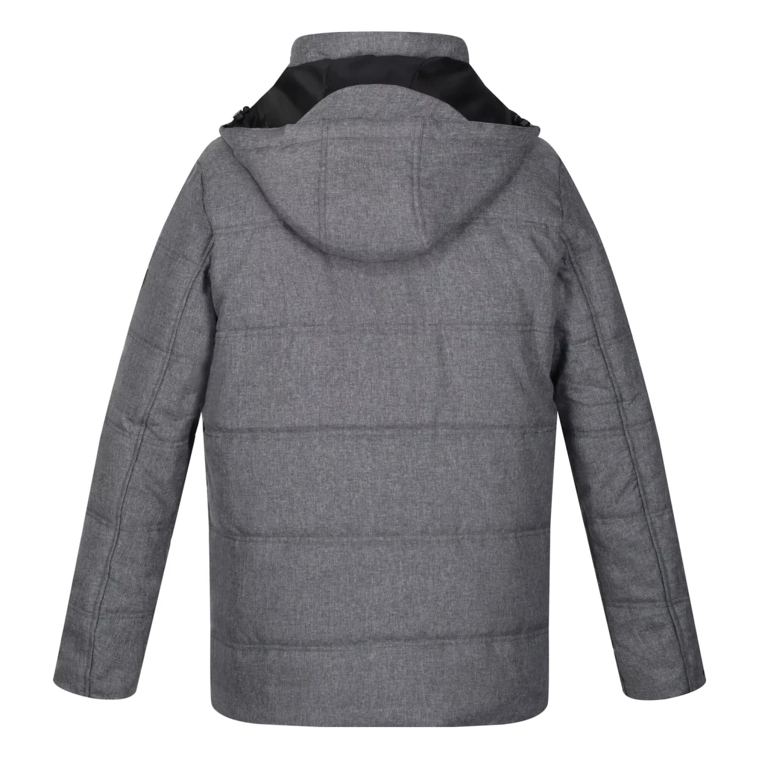 Regatta Mens Aleksander Marl Insulated Parka (Rhino) 2 Regatta Mens Aleksander Marl Insulated Parka (Rhino) - Image 2